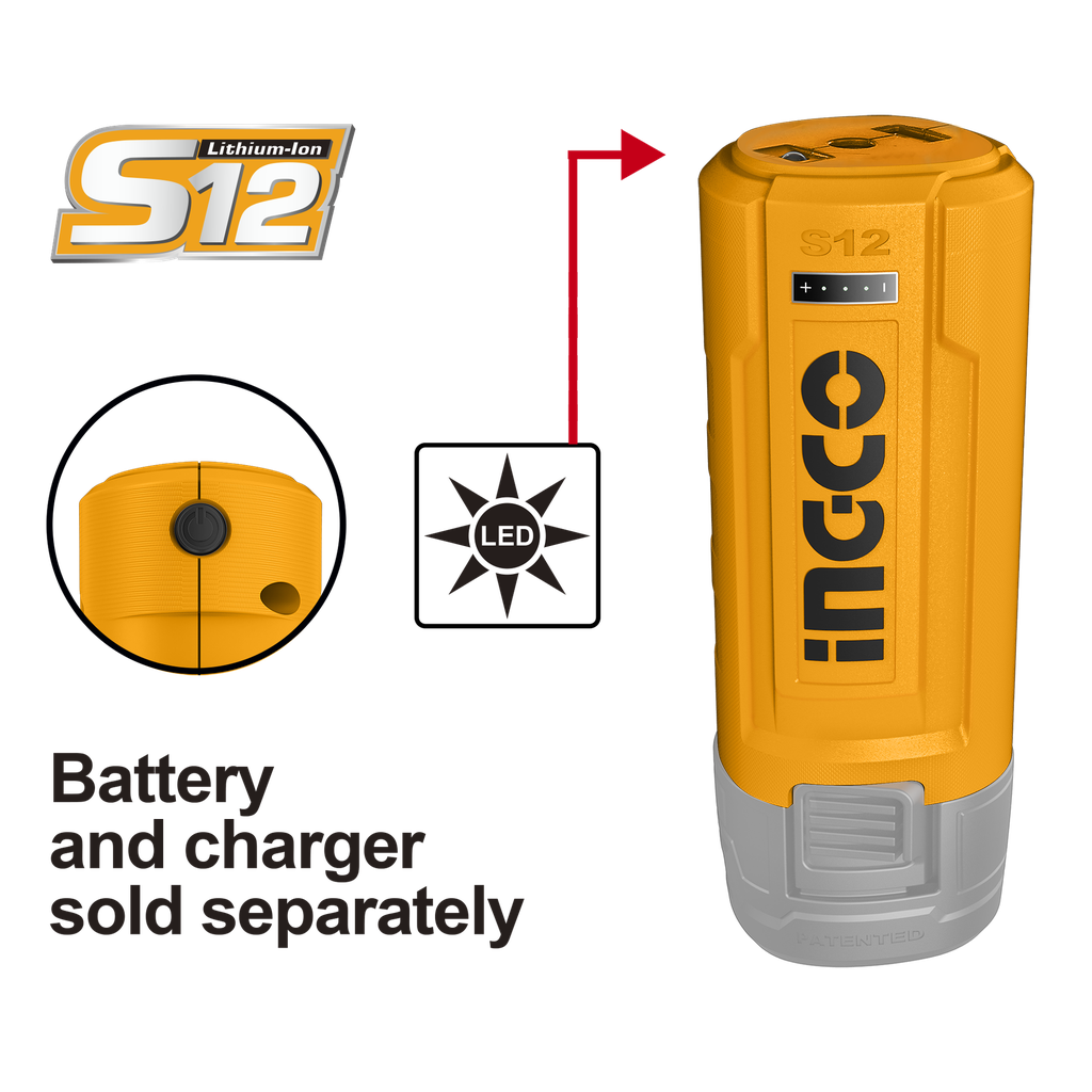 CARGADOR USB LIT-ION 12V