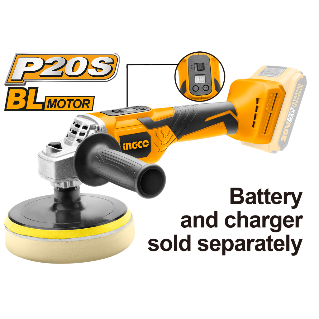 PULIDORA ANGULAR 20V BL 150MM