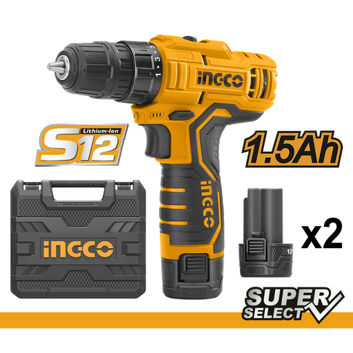 [UCDLI12325] TALADRO LITIO 12V 3/8"