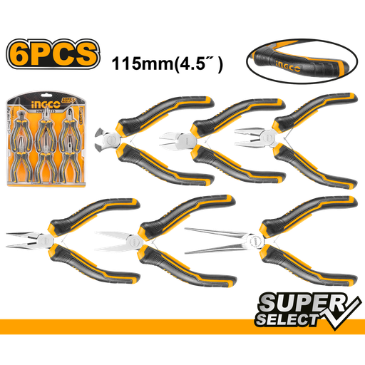 [HMPS06115] SET DE MINI PINZA 6 PCS