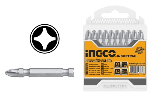 [SDB11PH223-1] PUNTA DESTORNILLADOR PH2 50MM SET 10PCS  (copia)