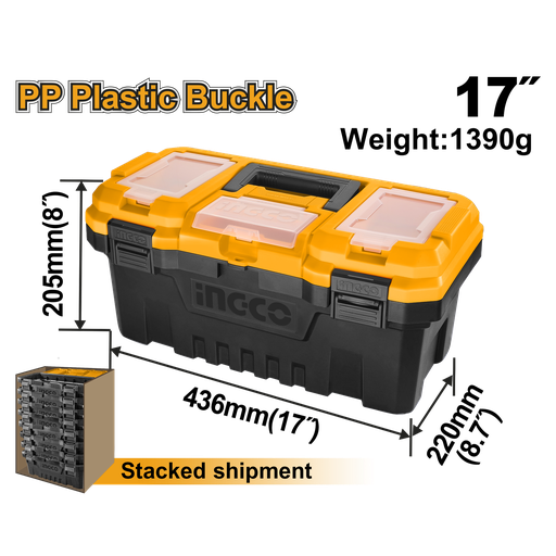 [PBX1701] CAJA DE HERRAMIENTAS PLASTICO 17"