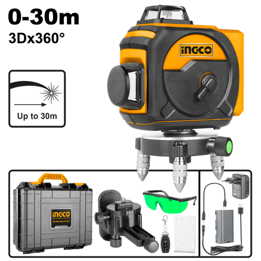 [HLL255267] [AGOTADO] AUTO NIVELADORA LASER 3D VERDE