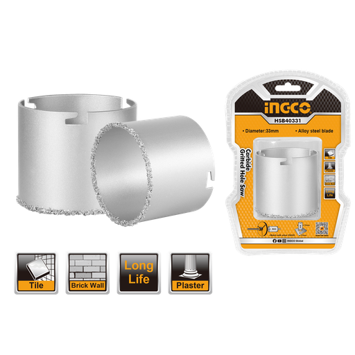 [HSB40331] BROCA GRANO DE CARBURO 33MM