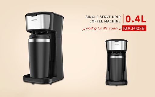 [KUCF002B] CAFETERA 0.4L 600W