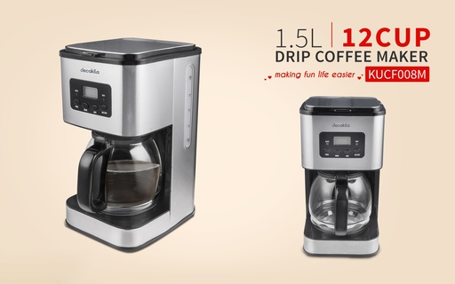 [KUCF008M] CAFETERA 1.50L 900W