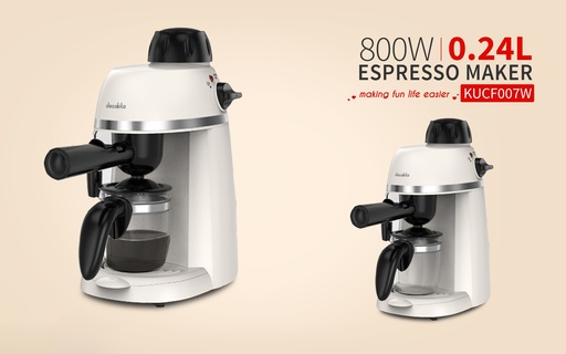 [KUCF007W] MAQUINA ESPRESSO 0.24L 800W