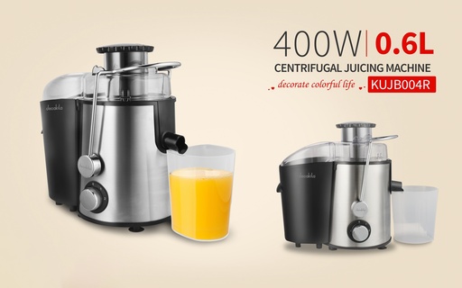 [KUJB004R] MAQUINA EXTRACTOR JUGO 0.6L 400W