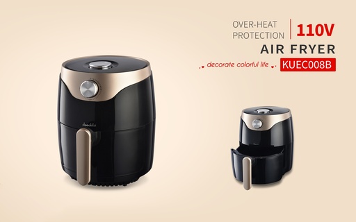 [KUEC008B] FREIDORA DE AIRE 3.5L 1350W