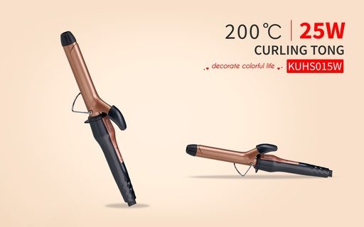 [KUHS015W] RIZADOR DE CABELLO 25W 