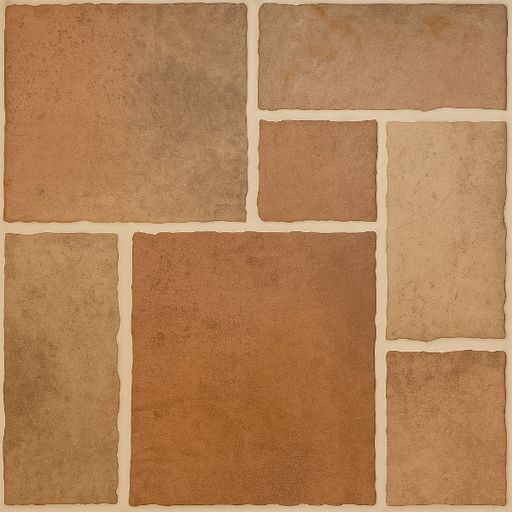 [34-0333] BALDOSA 45 X 45 ROCA ROJO (7PZS/1.42MTS)