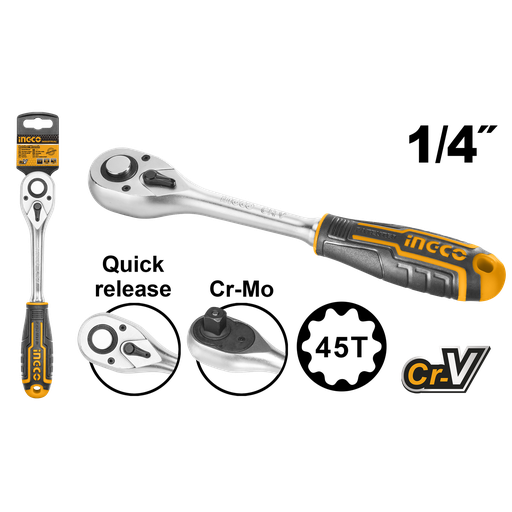 [HRTH0814] RATCHET 1/4" 45T