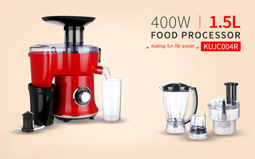 [KUJC004R] [AGOTADO] PROCESADOR DE ALIMENTO 1.50L 400W