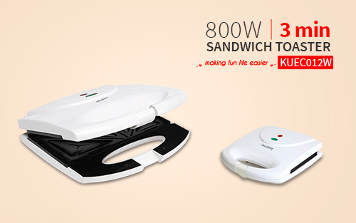 [KUEC012W] SANDWICHERA 800W