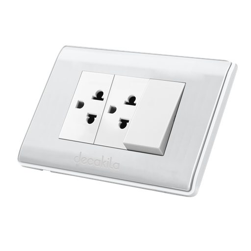 [HMEL008W] TOMA CORRIENTE 110V