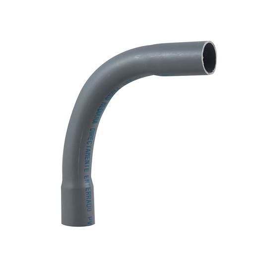 [12-0123] CODO PVC ELECTRICO 90° 1/2" 