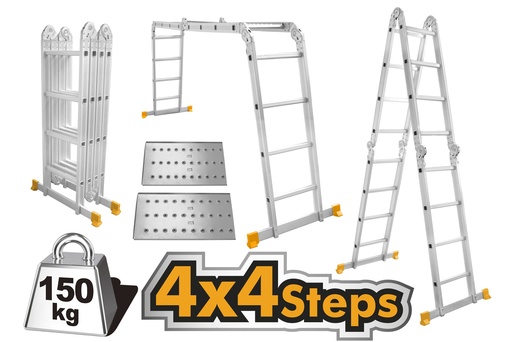 [HLAD04441] ESCALERA USO GENERAL 4X4 PIES 150KG