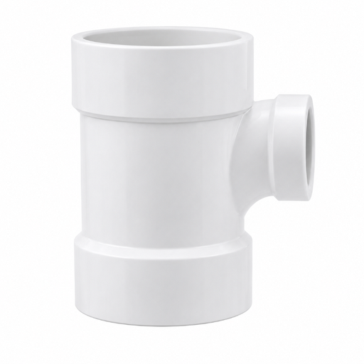 [22-0562] TEE PVC SCH-40 SANIT 4" X 3"