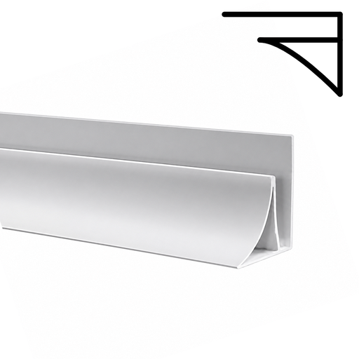 [11-1219] ANGULO PVC 5.95MX3CMX3CM WHITE T001