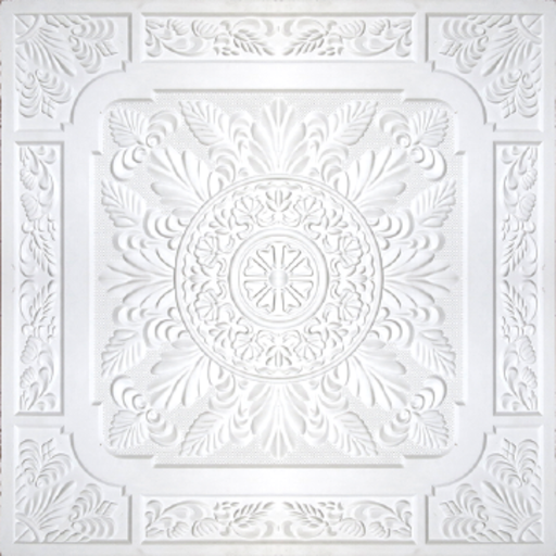 [49-0108] CIELO RASO GYPSUM 2 X 2 MOD. FIBER WHITE