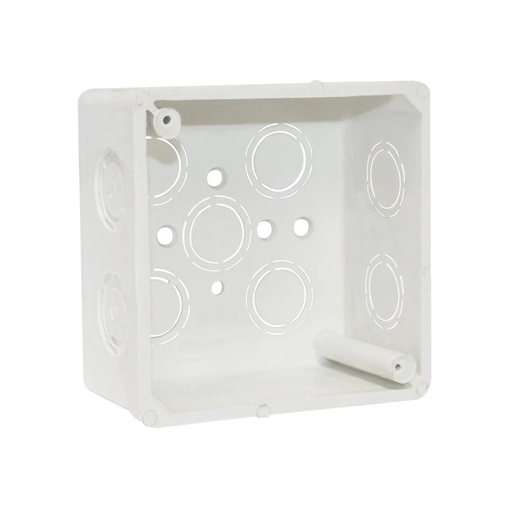 [BH822] CAJILLA PVC CUADRADA 4" X 4"  X 1/2