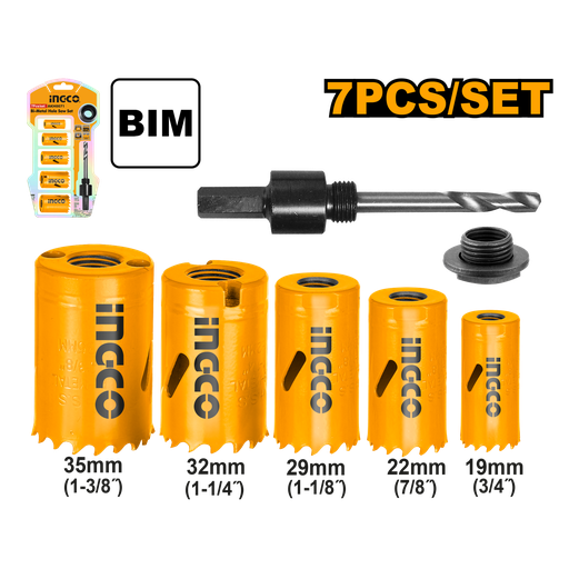 [AKH0071] BROCA CIRCULAR METAL SET 7 PCS