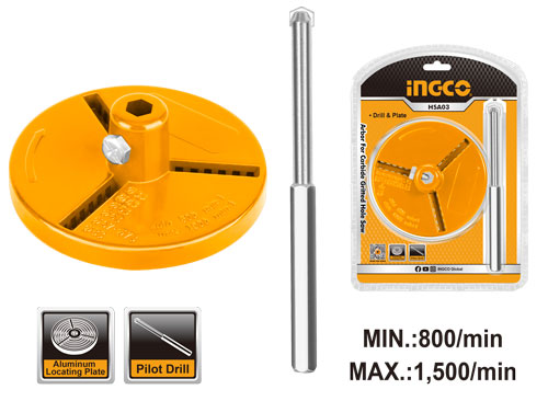 [HSA03] GUIA PARA BROCA GRANO DE CARBURO