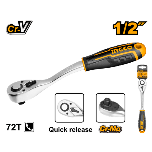 [HRTH8412] RATCHET 1/2" 72T