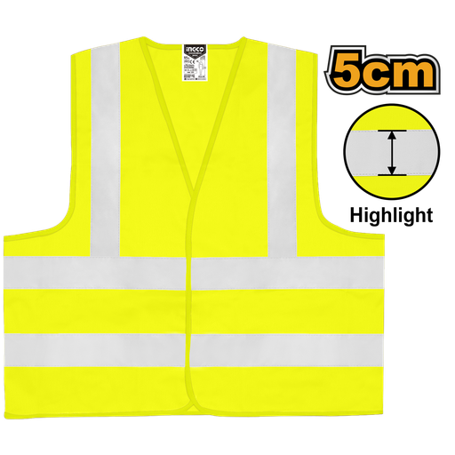 [RV03C] CHALECO REFLECTIVO XL AMARILLO