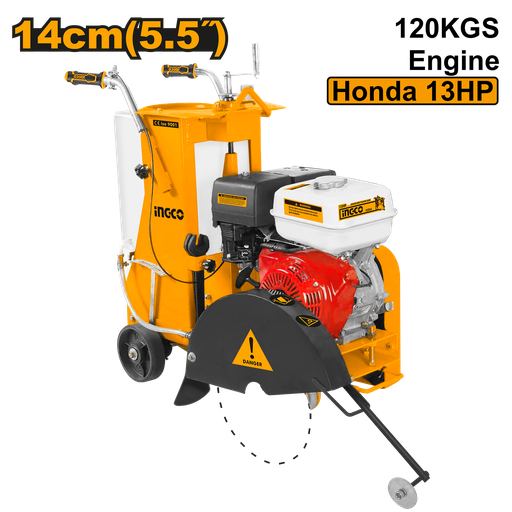 [GSF16-1] SIERRA PARA PISO A GASOLINA 13 HP HONDA