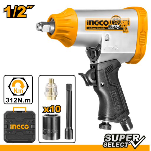 [AIW12312] LLAVE NEUMATICA DE IMPACTO 1/2" 312Nm