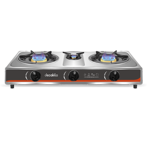 [KMGS014M] ESTUFA A GAS 3 QUEMADORES