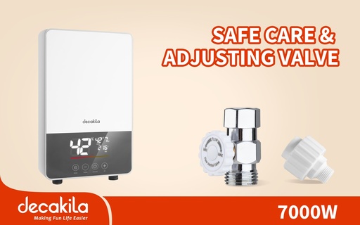 [KEWH003W] [AGOTADO] CALENTADOR DE AGUA ELECTRICA 7000W 220V