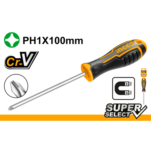 [HSDSPH1100] DESTORNILLADOR DE PUNTA PH1*10CM 