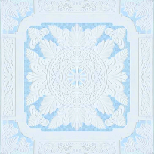 [49-0072] CIELO RASO GYPSUM 2 X 2 MOD. FIBER BLUE