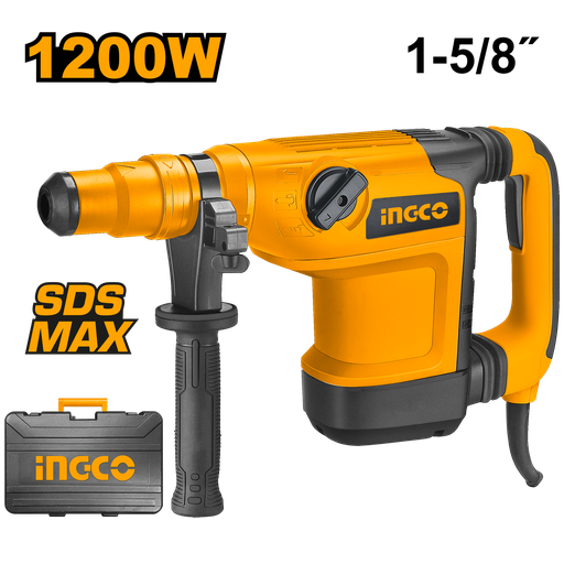 [URH1200428] [AGOTADO] ROTOMARTILLO 1200W 2-10J 1-58" SDS MAX