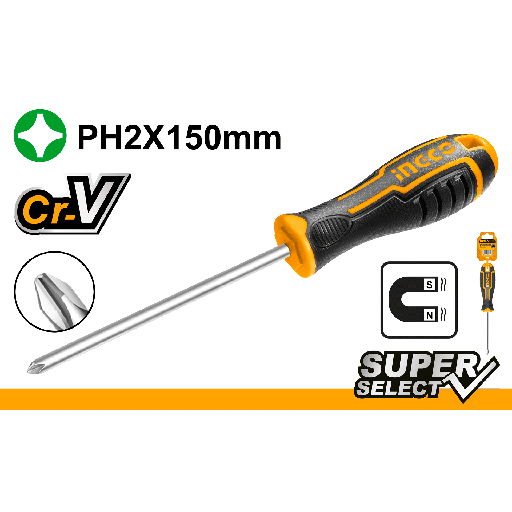 [HSDSPH2150] [AGOTADO] DESTORNILLADOR PUNTA PH2X150MM