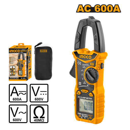 [DCM6003] [AGOTADO] MULTIMETRO DIGITAL AC TIPO PINZA 600AMP