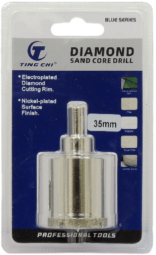 [35mm TING CHI] BROCA CIRCULAR DIAMANTADA 35mm TING CHI