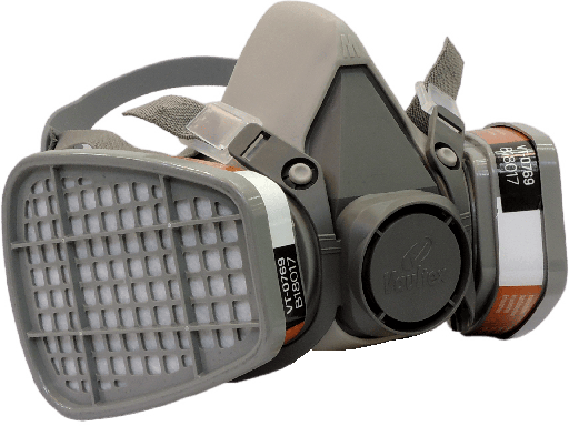 [25-0211] MASCARA MEDIO ROSTRO CON FILTRO V6200 VAULTEX