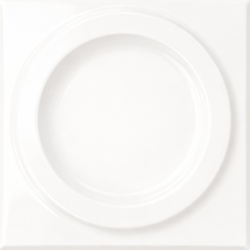 [28-0595] AZULEJO 25 X 25 OPAL WHITE GLOSS (0.44M)