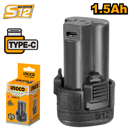 [FBLI12153] [AGOTADO] BATERIA LIT-ION 12V 1.5Ah INGCO
