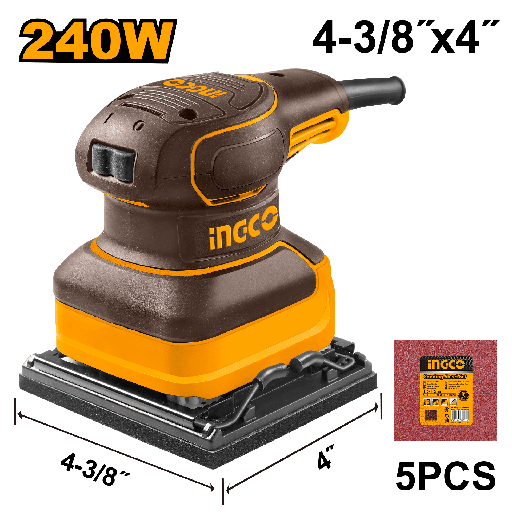 [UPS2416] LIJADORA DE PALMA 4-3/8" X 4" 240W