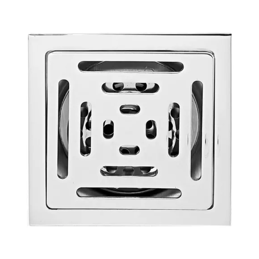 [14-9805] PARRILLA DE BAÑO ACERO INOX CROM. 364-4 4MM 10 X 10