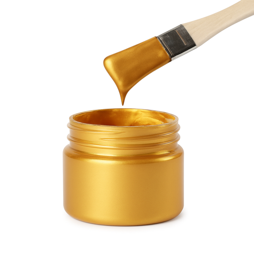 [GB/T2527-2] PINTURA DE AGUA DORADA 0.3kg