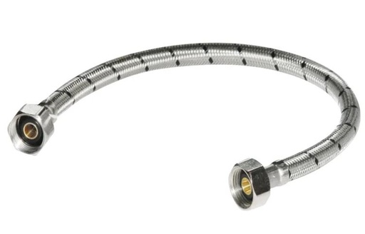 [14-1338] TUBO ABASTO INOX LAVAMANO 24" X 1/2" X 1/2" AMERIFLOW