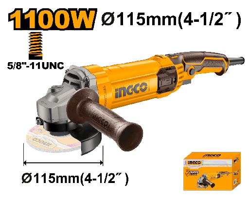 [UAG1100383] [AGOTADO] ESMERILADOR ANGULAR 4-1/2" 1100W