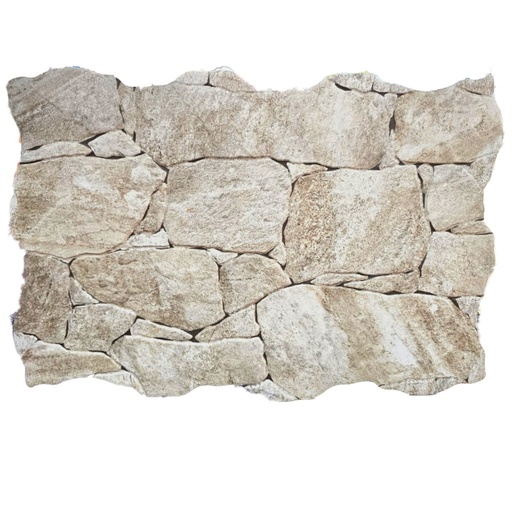 [36-1176] AZULEJO 34 X 50 RIBASSOS CREMA  (9PZ 1.5M ) 