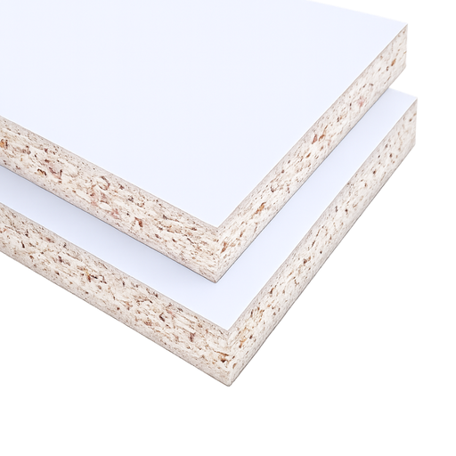LAMINA PLYWOOD OSB MELAMINA BLANCO 2 CARA 4' X 8' 