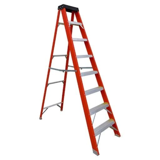 [R32212] ESCALERA TIJERA FIBRA DE VIDRIO 12' 